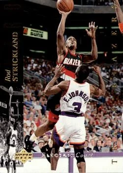 1993-94 Upper Deck Special Edition Rod Strickland Electric Court #70 card image