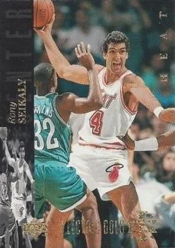 1993-94 Upper Deck Special Edition Rony Seikaly Electric Court Gold #97 card image