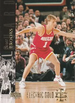 1993-94 Upper Deck Special Edition Scott Brooks Electric Court Gold #66 card image