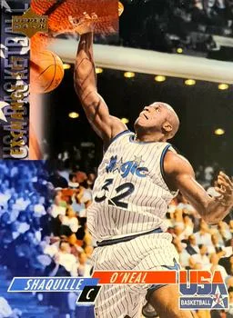 1993-94 Upper Deck Special Edition Shaquille O'Neal EXCH USA Basketball Exchange #USA24 card image