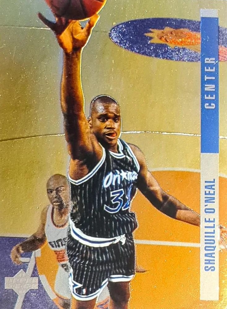 1993-94 Upper Deck Special Edition Shaquille O'Neal Behind the Glass #G13 card image