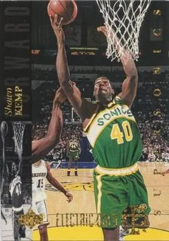 1993-94 Upper Deck Special Edition Shawn Kemp Electric Court Gold #99 card image