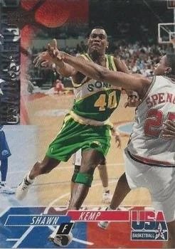 1993-94 Upper Deck Special Edition Shawn Kemp EXCH USA Basketball Exchange #USA17 card image