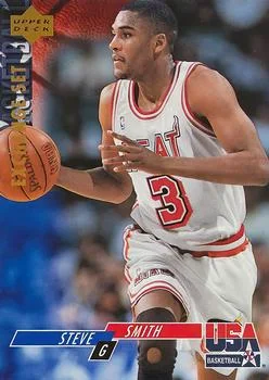 1993-94 Upper Deck Special Edition Steve Smith EXCH USA Basketball Exchange #USA15 card image