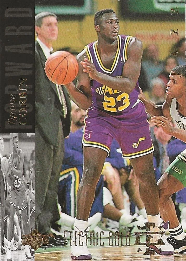 1993-94 Upper Deck Special Edition Tyrone Corbin Electric Court Gold #139 card image