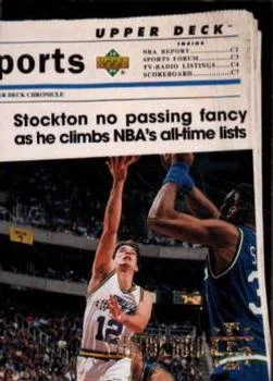 1993-94 Upper Deck Special Edition Utah Jazz TH Electric Court Gold #224 card image