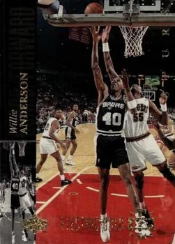 1993-94 Upper Deck Special Edition Willie Anderson Electric Court Gold #33 card image