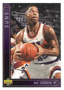 1993-94 Upper Deck A.C. Green Variant #398 card image