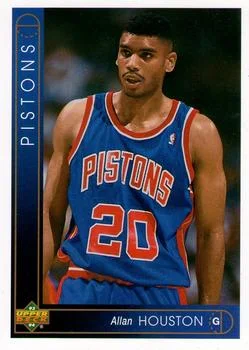 1993-94 Upper Deck Allan Houston Variant #405 card image
