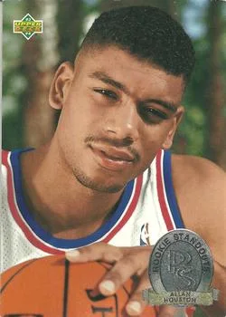 1993-94 Upper Deck Allan Houston Rookie Standouts #RS7 card image
