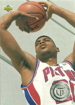 1993-94 Upper Deck Allan Houston TP Variant #493 card image