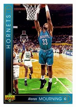 1993-94 Upper Deck Alonzo Mourning Variant #333 card image