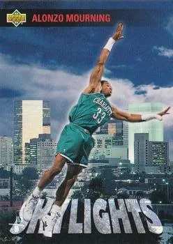 1993-94 Upper Deck Alonzo Mourning SKL Variant #468 card image