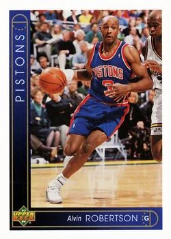1993-94 Upper Deck Alvin Robertson Variant #126 card image