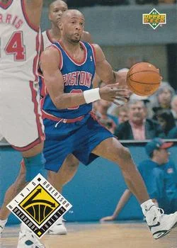 1993-94 Upper Deck Alvin Robertson BT Variant #446 card image