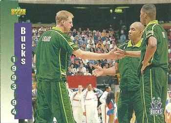1993-94 Upper Deck Anthony Avent / Blue Edwards / Brad Lohaus Variant #224 card image