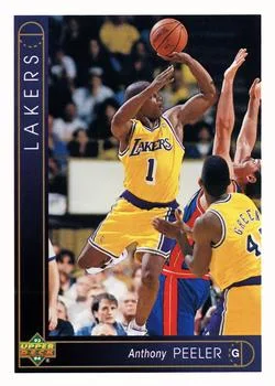 1993-94 Upper Deck Anthony Peeler Variant #130 card image