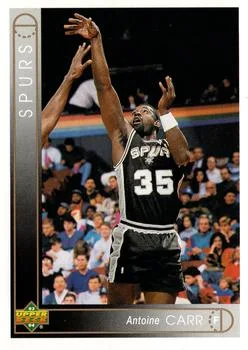 1993-94 Upper Deck Antoine Carr Variant #96 card image