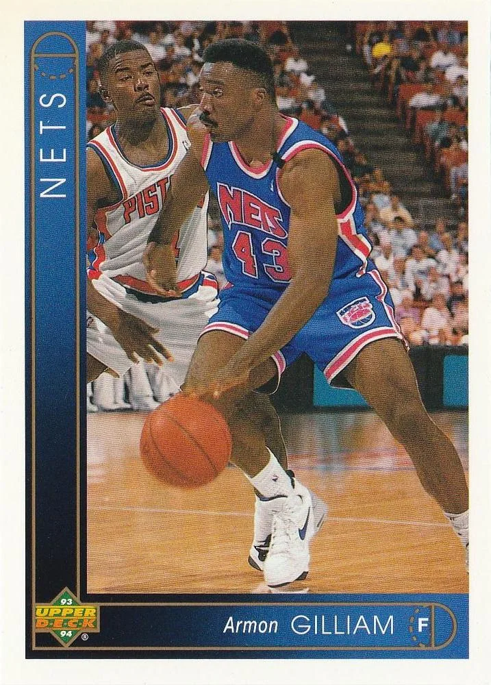 1993-94 Upper Deck Armon Gilliam Variant #418 card image
