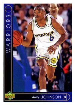 1993-94 Upper Deck Avery Johnson Variant #328 card image