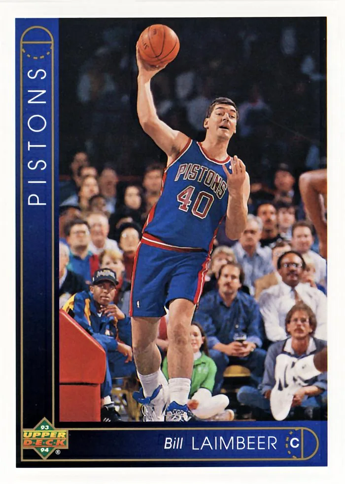 1993-94 Upper Deck Bill Laimbeer Variant #153 card image