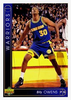 1993-94 Upper Deck Billy Owens Variant #291 card image