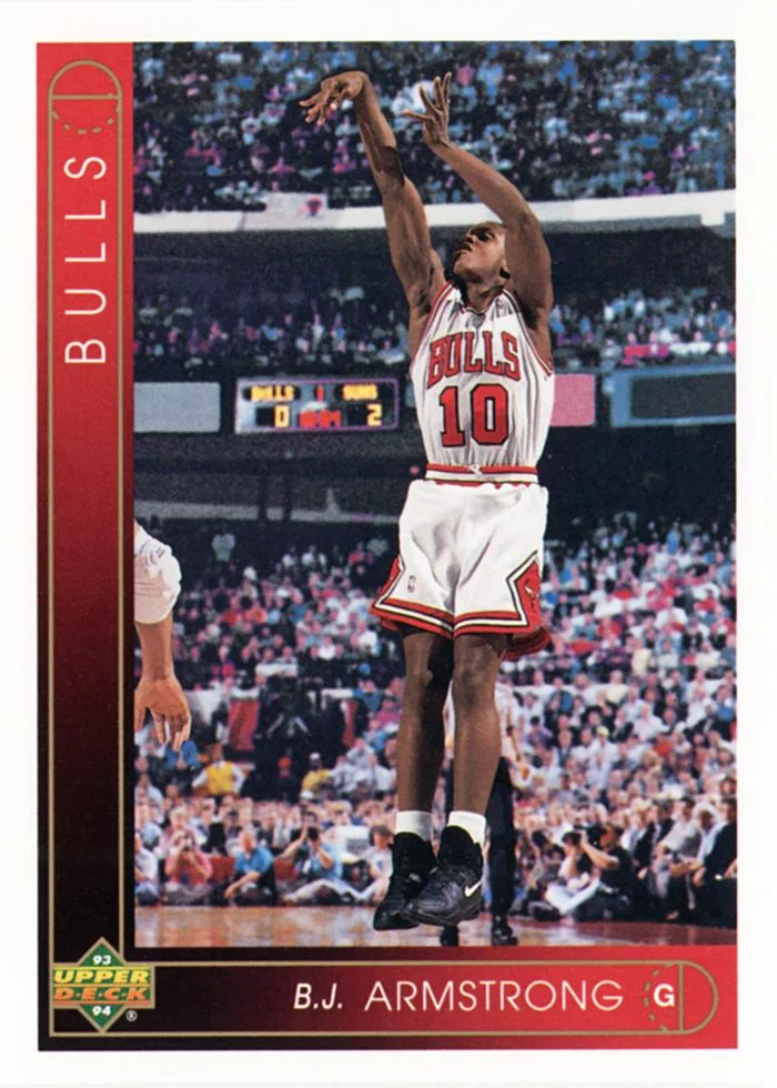 1993-94 Upper Deck B.J. Armstrong Variant #257 card image