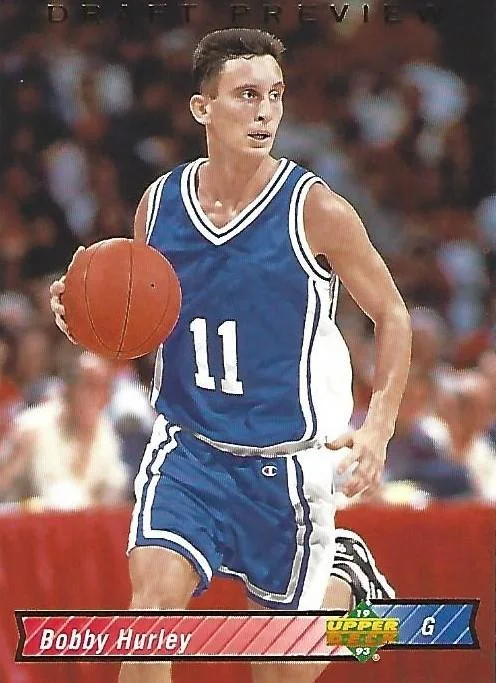 1993-94 Upper Deck Bobby Hurley Draft Preview #DP3 card image