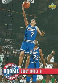 1993-94 Upper Deck Bobby Hurley EXCH Rookie Exchange Gold #RE7 card image