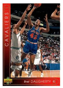 1993-94 Upper Deck Brad Daugherty Variant #60 card image