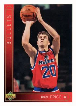 1993-94 Upper Deck Brent Price Variant #91 card image