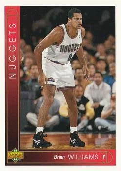 1993-94 Upper Deck Brian Williams Variant #419 card image