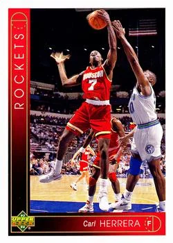 1993-94 Upper Deck Carl Herrera Variant #289 card image