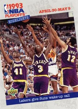 1993-94 Upper Deck Charles Barkley / Elden Campbell / Vlade Divac / Sedale Threatt Variant #197 card image