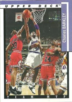1993-94 Upper Deck Charles Barkley Team MVP #TM21 card image