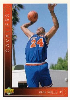 1993-94 Upper Deck Chris Mills Variant #343 card image