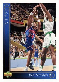 1993-94 Upper Deck Chris Morris Variant #56 card image