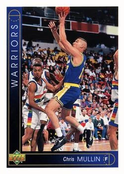 1993-94 Upper Deck Chris Mullin Variant #92 card image