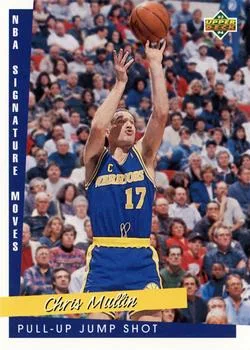 1993-94 Upper Deck Chris Mullin SM Variant #242 card image
