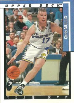 1993-94 Upper Deck Chris Mullin Team MVP #TM9 card image