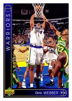 1993-94 Upper Deck Chris Webber Variant #311 card image