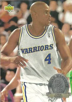 1993-94 Upper Deck Chris Webber Rookie Standouts #RS1 card image