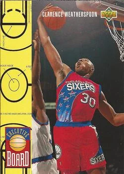 1993-94 Upper Deck Clarence Weatherspoon EB Variant #427 card image