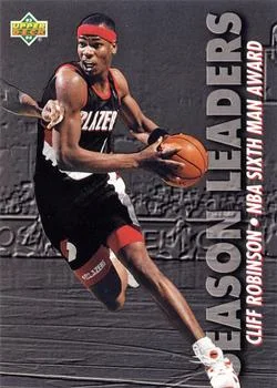 1993-94 Upper Deck Cliff Robinson SL Variant #175 card image