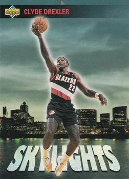 1993-94 Upper Deck Clyde Drexler SKL Variant #473 card image