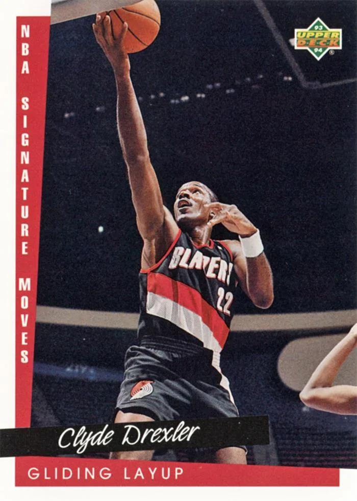 1993-94 Upper Deck Clyde Drexler SM Variant #238 card image