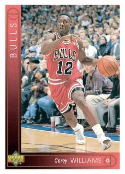 1993-94 Upper Deck Corey Williams Variant #26 card image