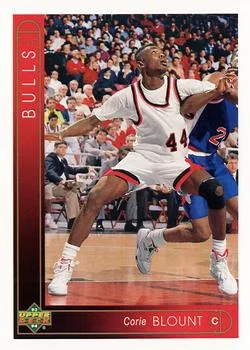 1993-94 Upper Deck Corie Blount Variant #165 card image
