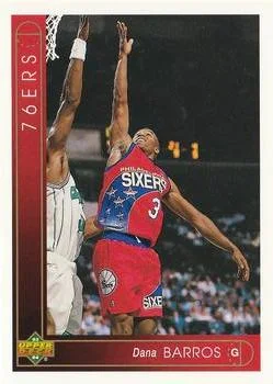 1993-94 Upper Deck Dana Barros Variant #404 card image