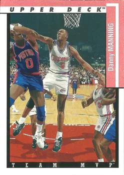 1993-94 Upper Deck Danny Manning Team MVP #TM12 card image